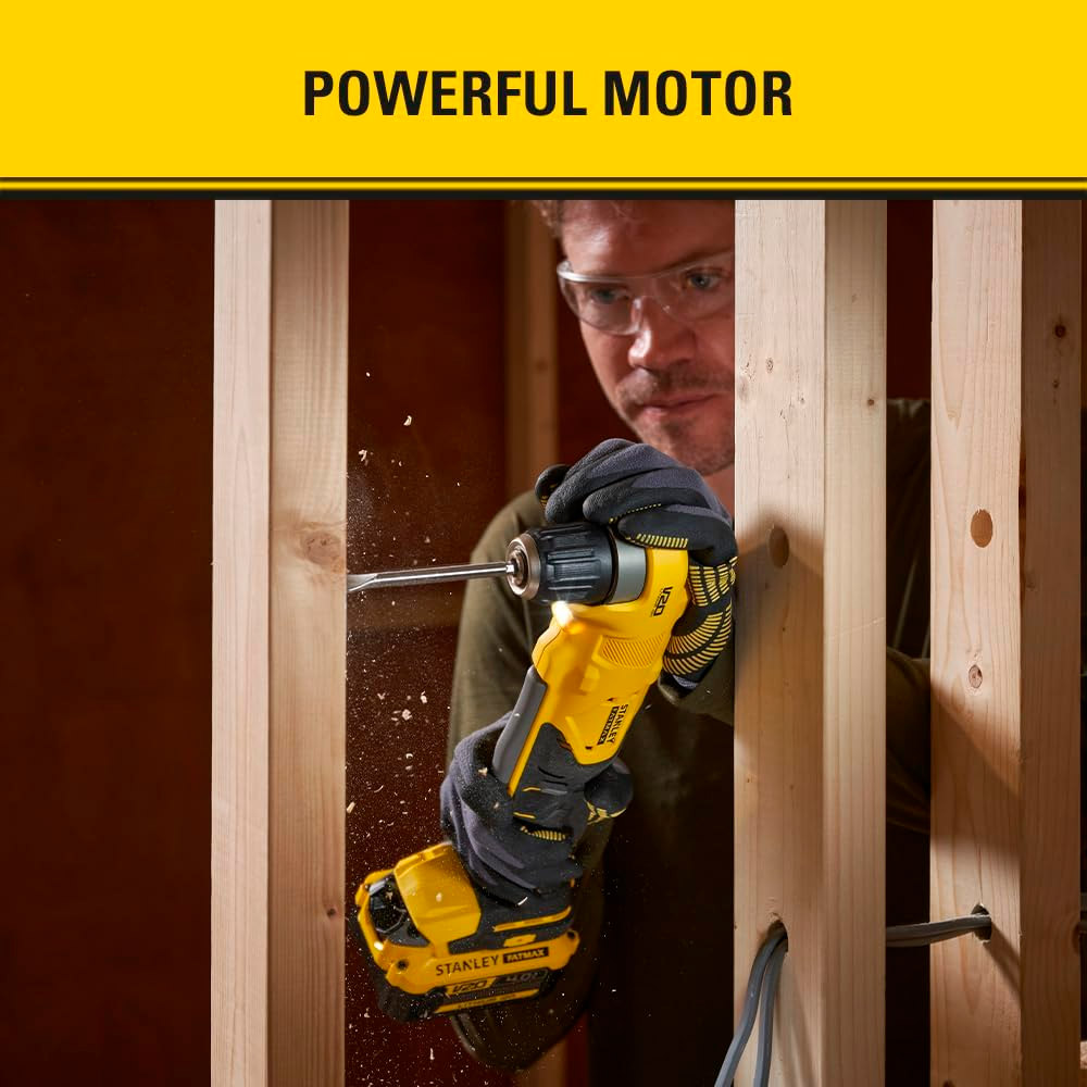 Кутовий акумуляторний дриль STANLEY FatMax SFMCD750B