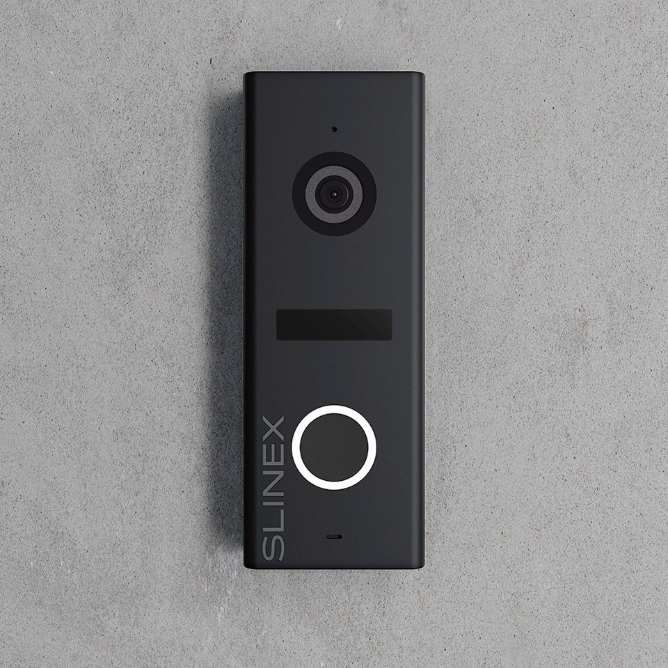 Комплект відеодомофона SLINEX SK-07N Cloud Silver/Black + ML-17HD Graphite