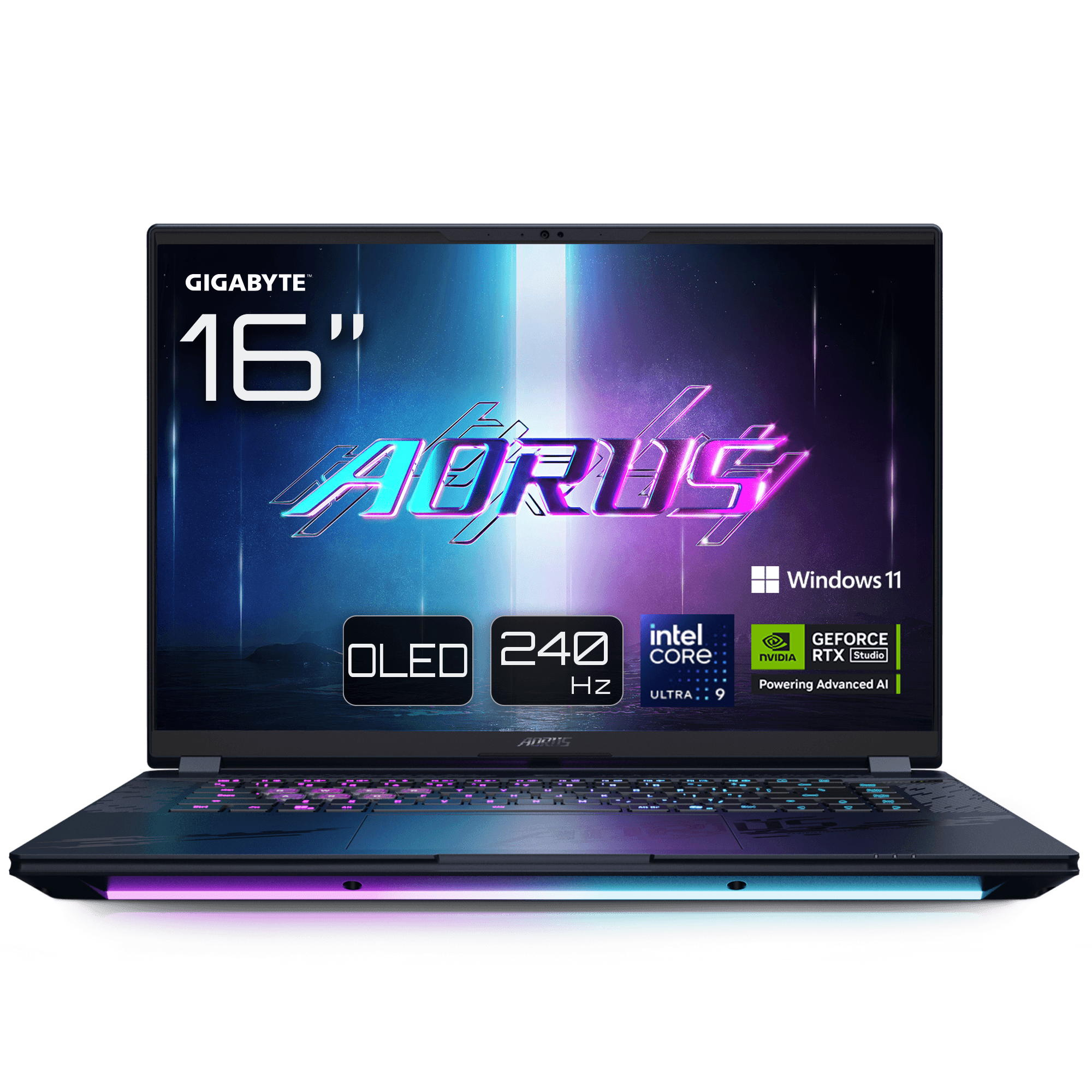Ноутбук Gigabyte AORUS Master 16 BZH Dark Tide (BZHC6UAE65SP)