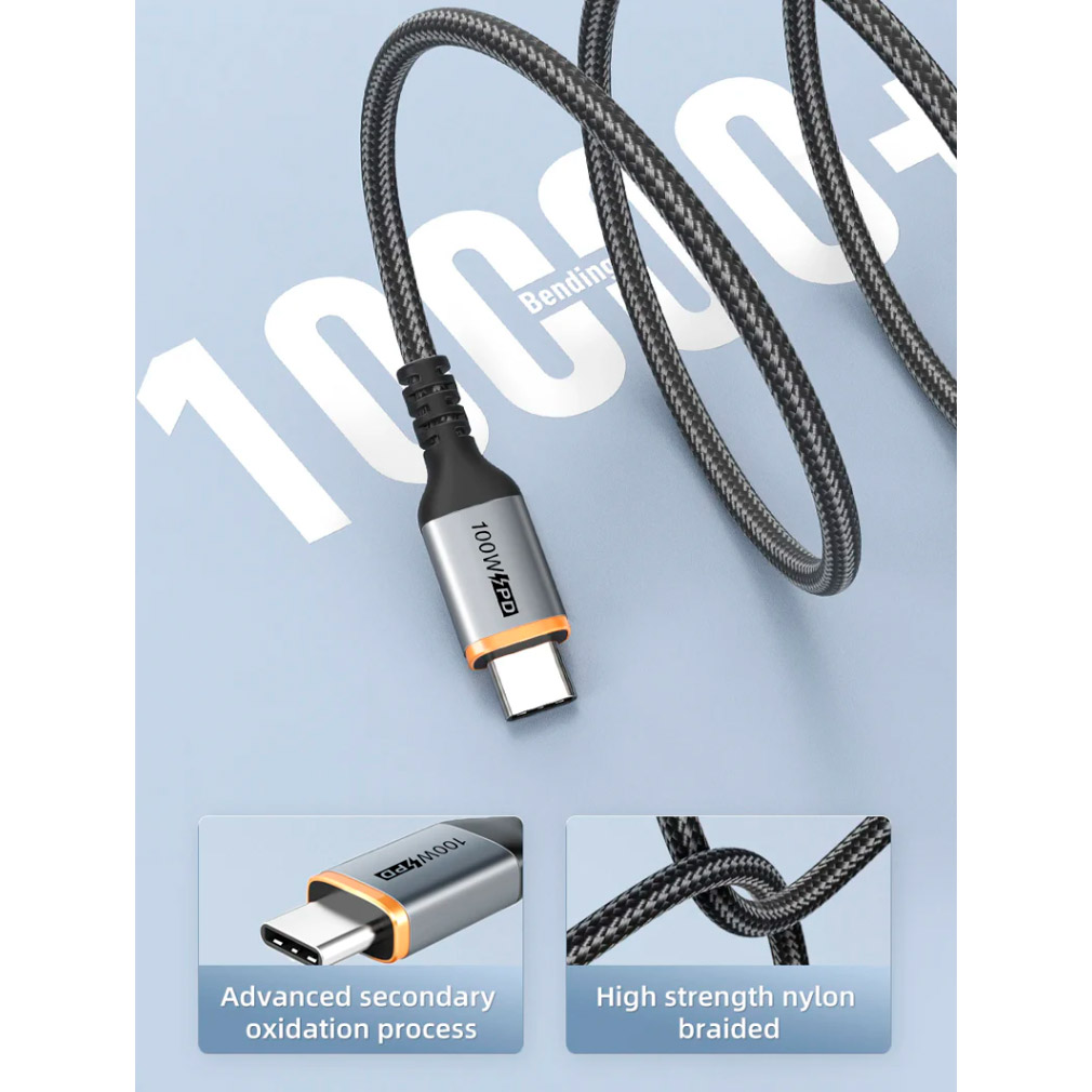 Кабель CABLETIME CU03L USB2.0 CM/CM 100W 1м