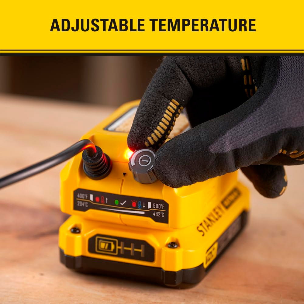Паяльник акумуляторний STANLEY FatMax V20 18V (SFMCE040B)