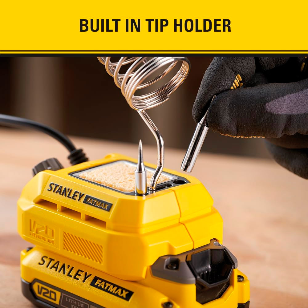 Паяльник акумуляторний STANLEY FatMax V20 18V (SFMCE040B)