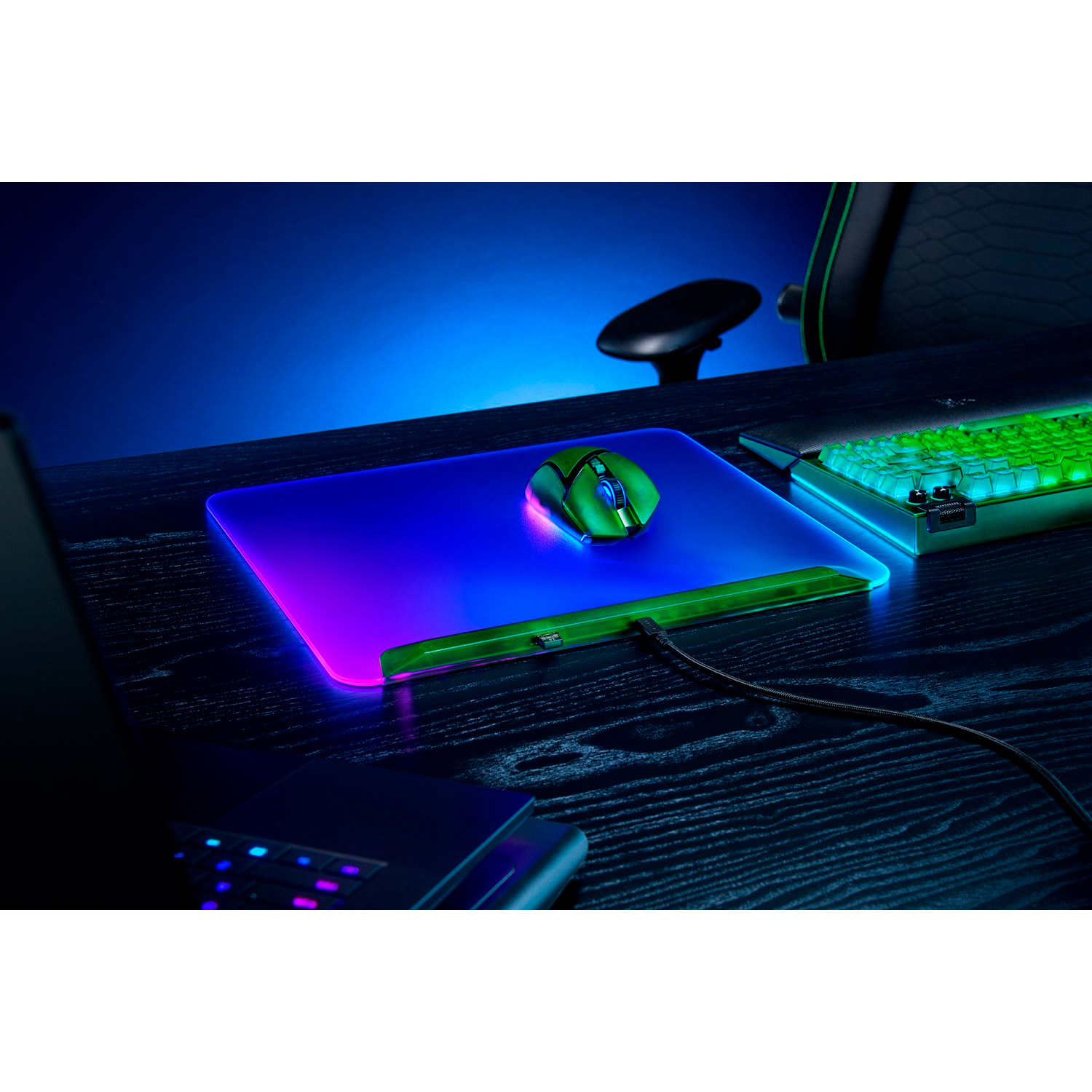Ігрова поверхня RAZER Firefly V2 Pro Phantom Green Edition (RZ02-04920300-R3M1)