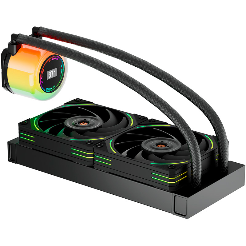 Система водяного охлаждения 1STPLAYER CC 240 Black
