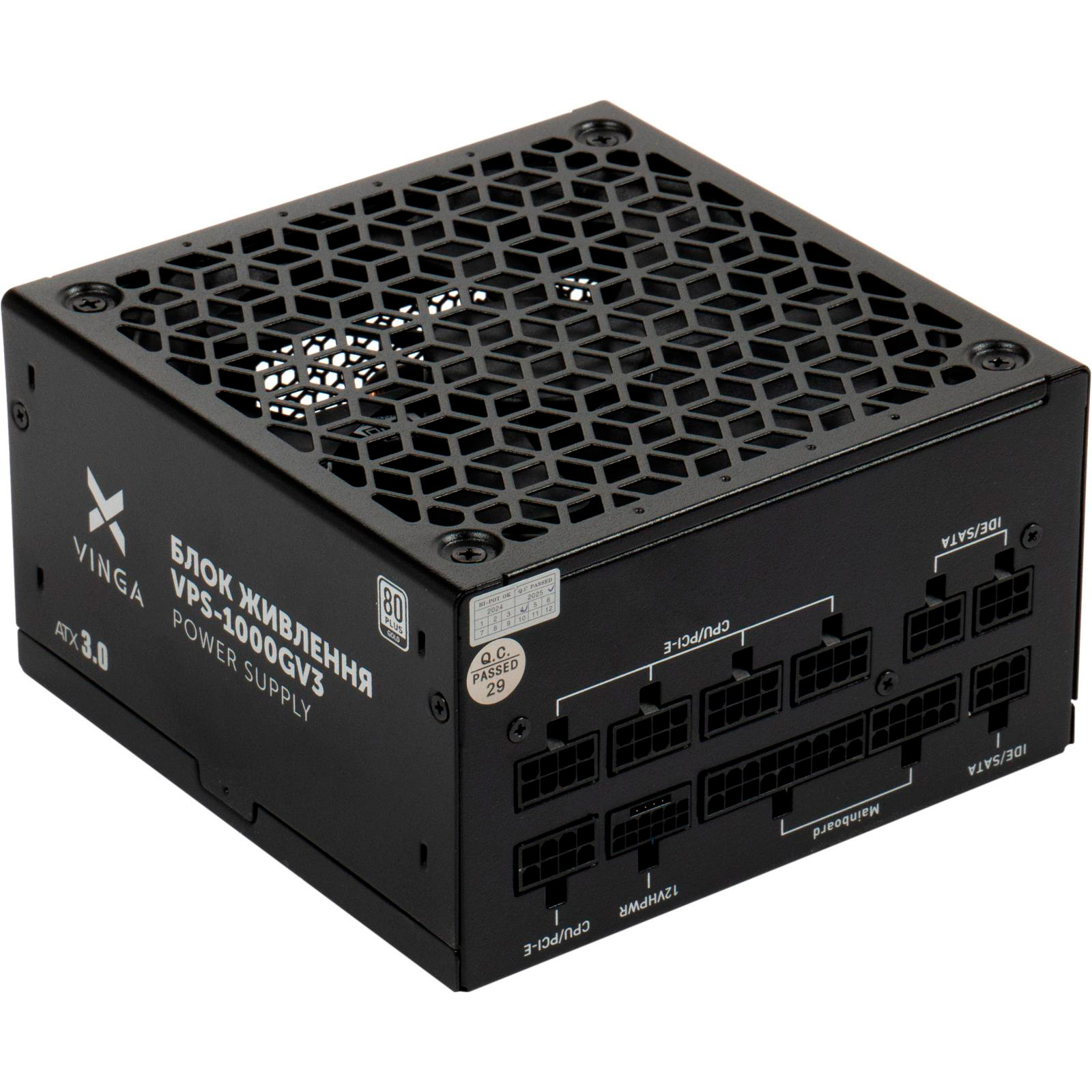 Блок живлення 1000W VINGA VPS-1000GV3