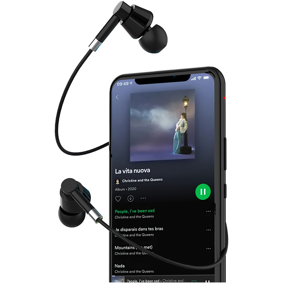 Наушники MEDIA-TECH ALL USB-C Black (MT3609K)