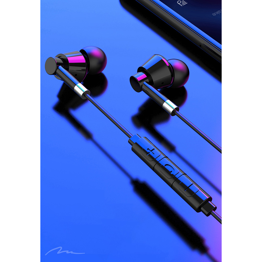 Наушники MEDIA-TECH ALL USB-C Black (MT3609K)