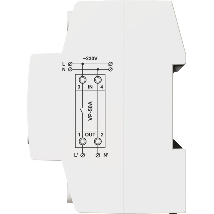 Реле напряжения DIGITOP VP-50A M2R