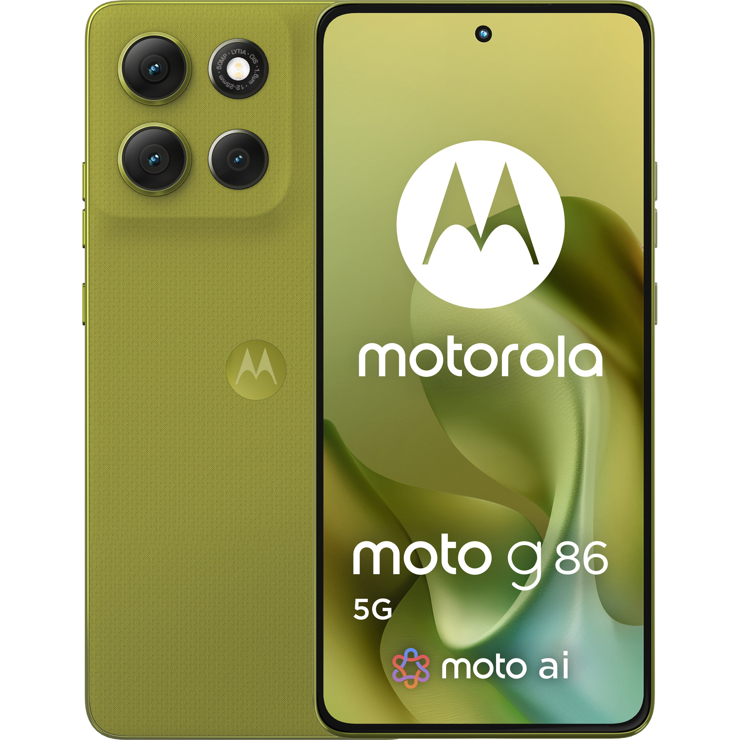 Смартфон MOTOROLA Moto G86 G5 8/256GB Golden Cypress (PB7L0115RS)