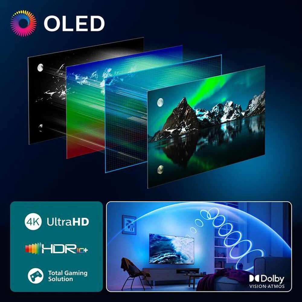 Телевизор PHILIPS 65" OLED 4K 65OLED820/12