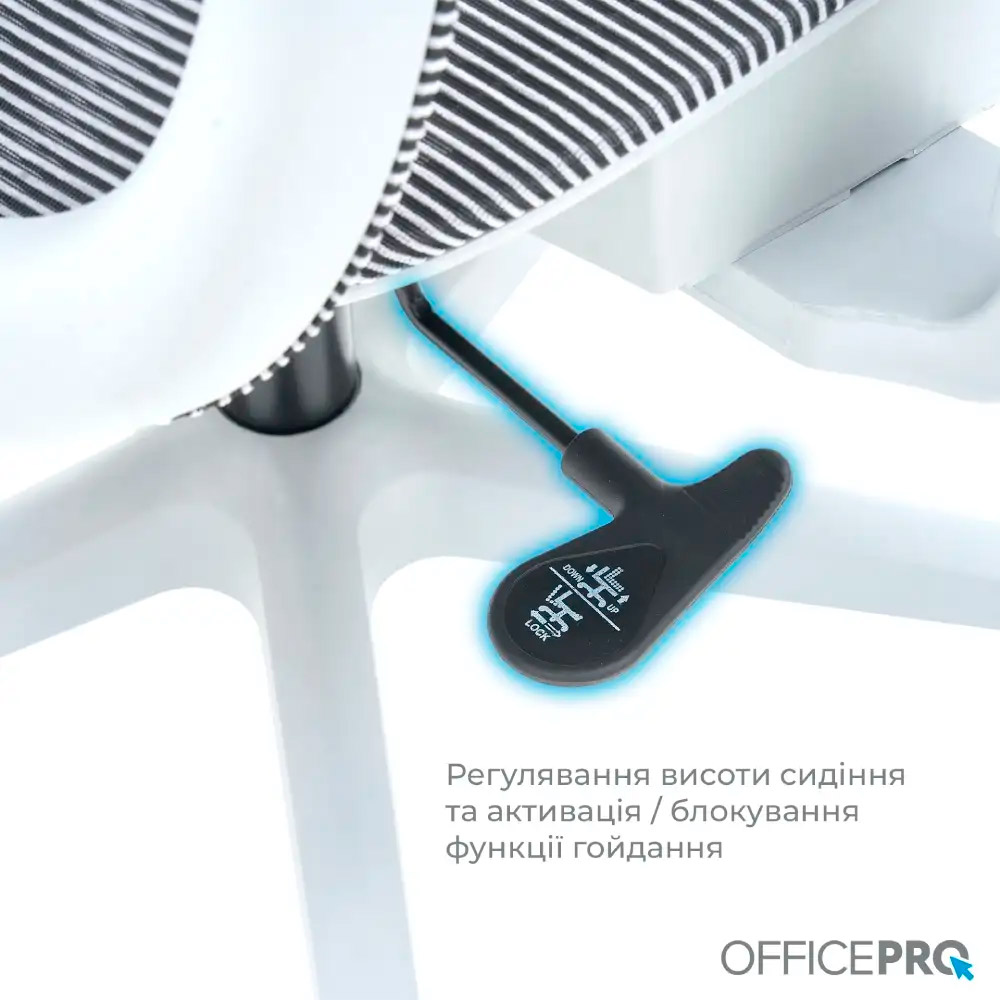 Кресло офисное OFFICEPRO Wave OC670-G-G-G Gray