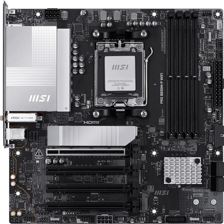 Материнская плата MSI Pro B850M-P WiFi
