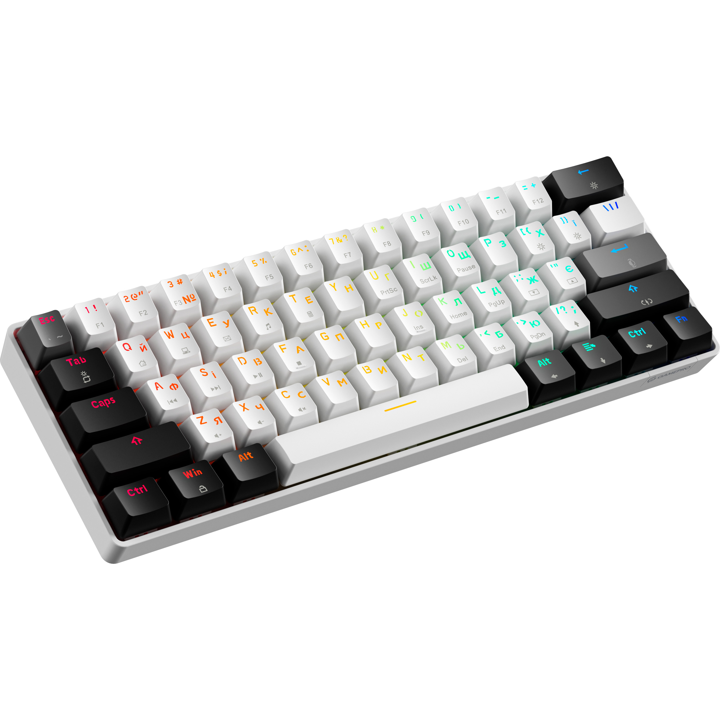 Клавіатура GAMEPRO Genesis Infinity MK130 White