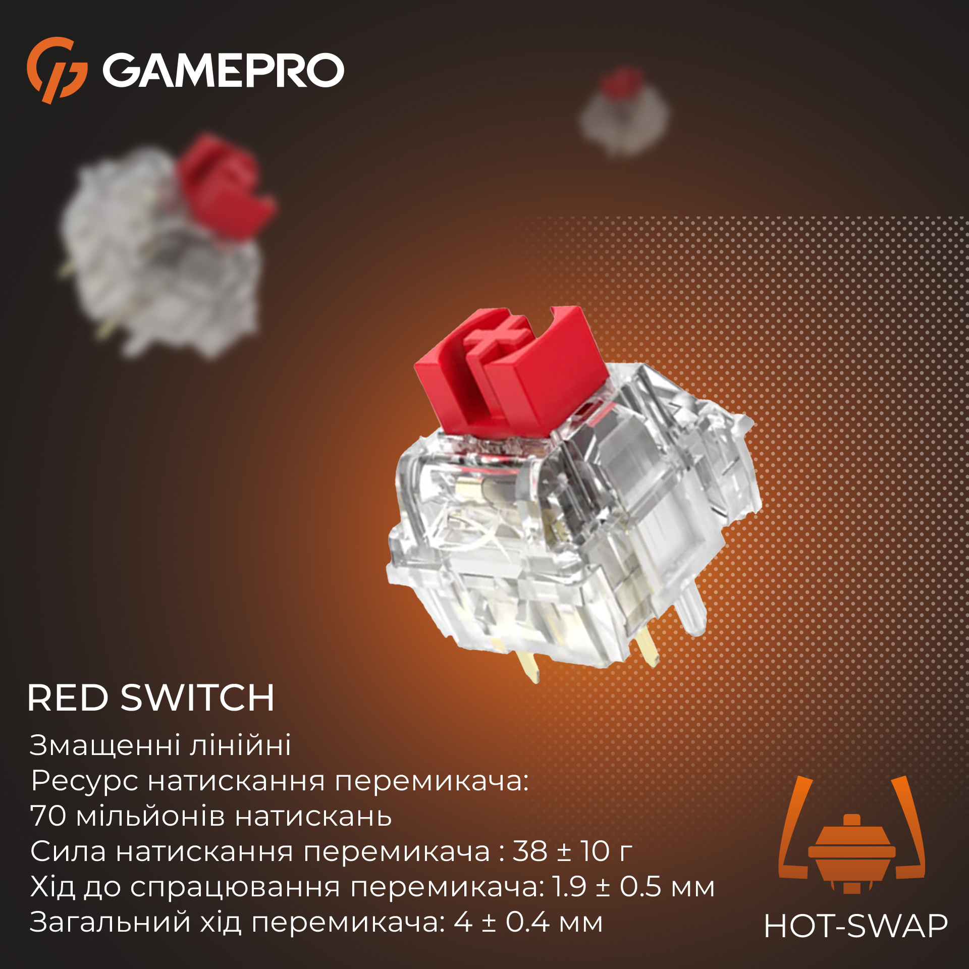 Клавіатура GAMEPRO Genesis Silverlight MK116 Gray