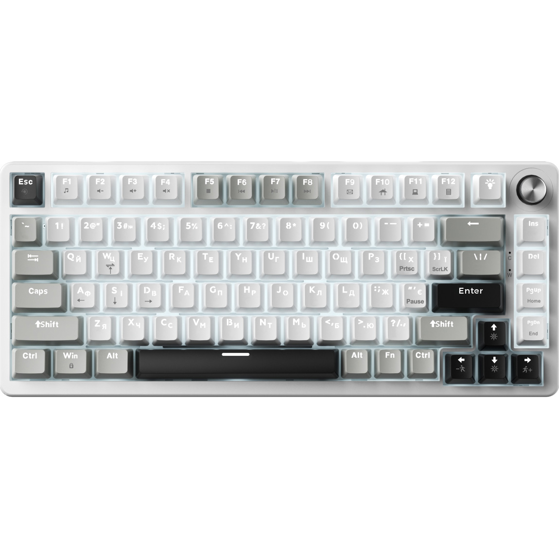 Клавіатура GAMEPRO Genesis Silverlight MK126 Gray