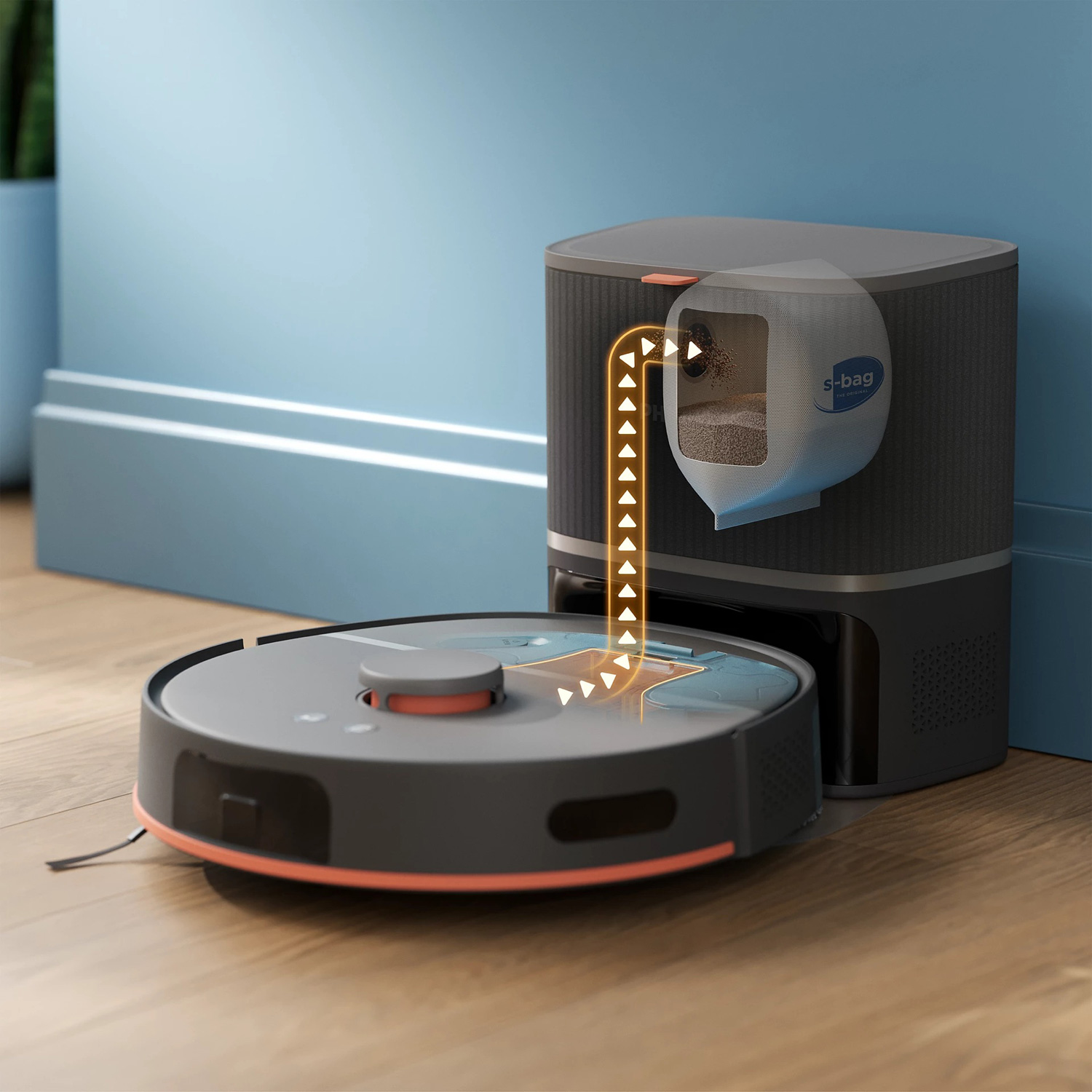Робот-пилосос PHILIPS HomeRun 5000 (XU5100/10)