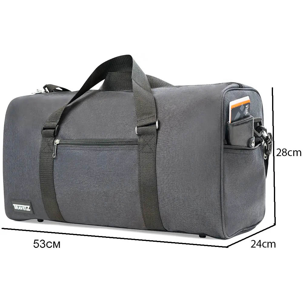 Сумка дорожная TRAVELZ Basics Black (604395)