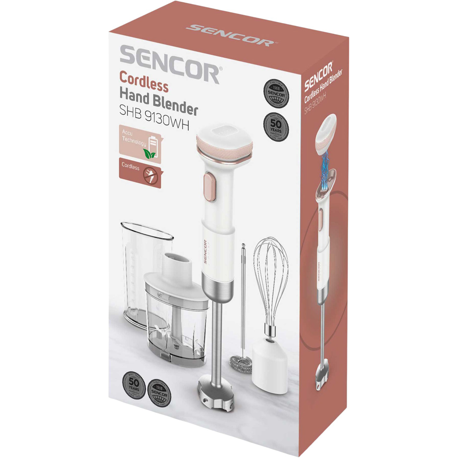 Блендер бездротовий SENCOR SHB 9130WH (SHB9130WH)