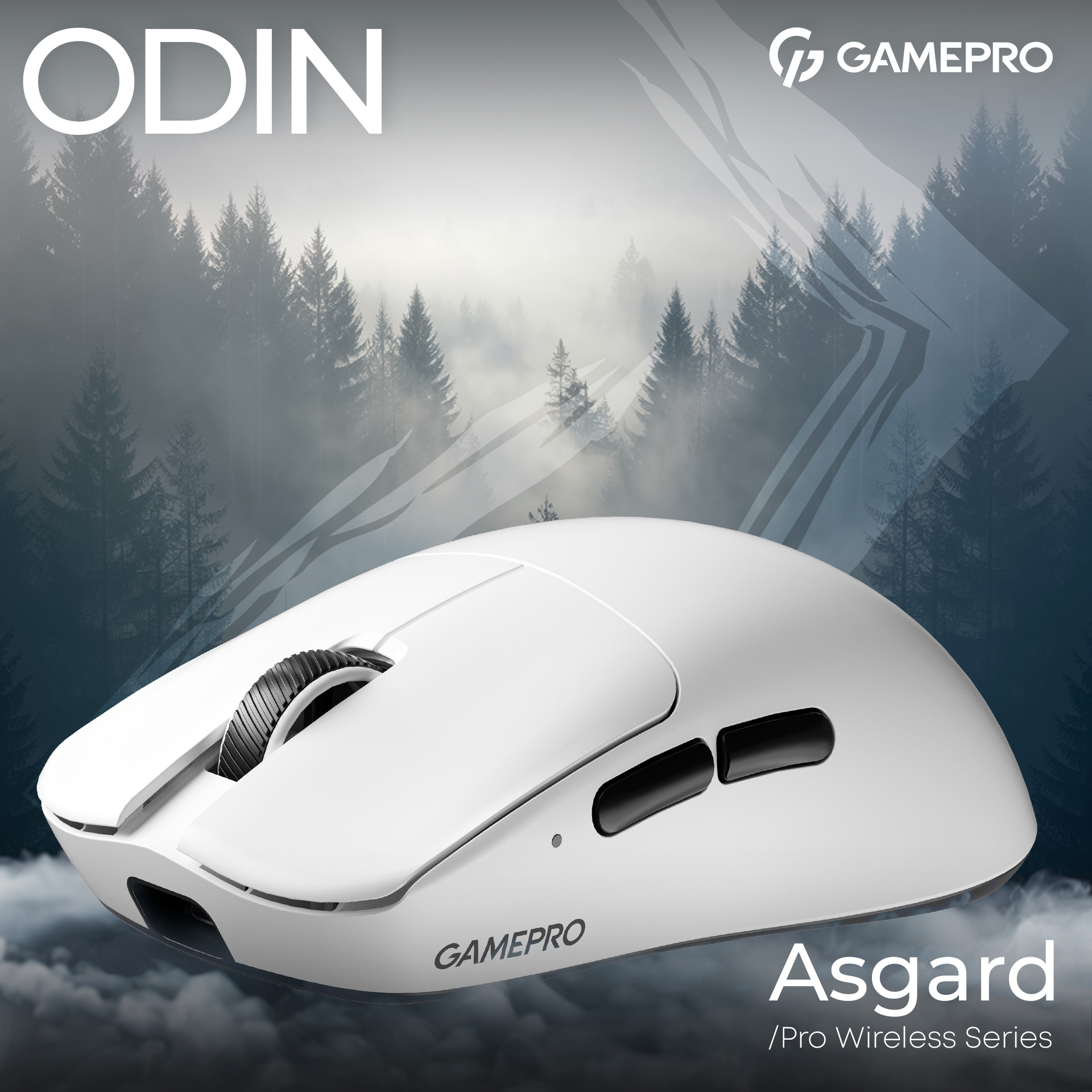 Миша ігрова GAMEPRO Asgard Odin GM035 White