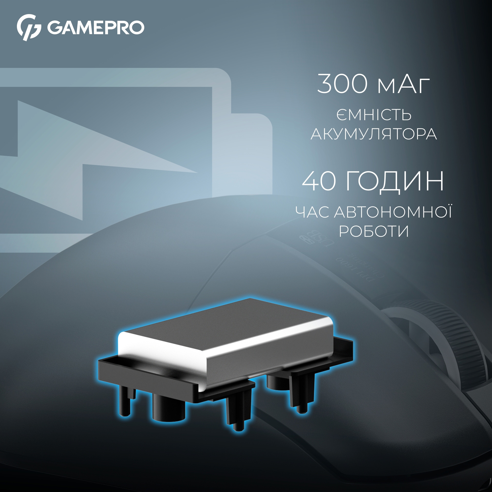Миша ігрова GAMEPRO Asgard Thor Black