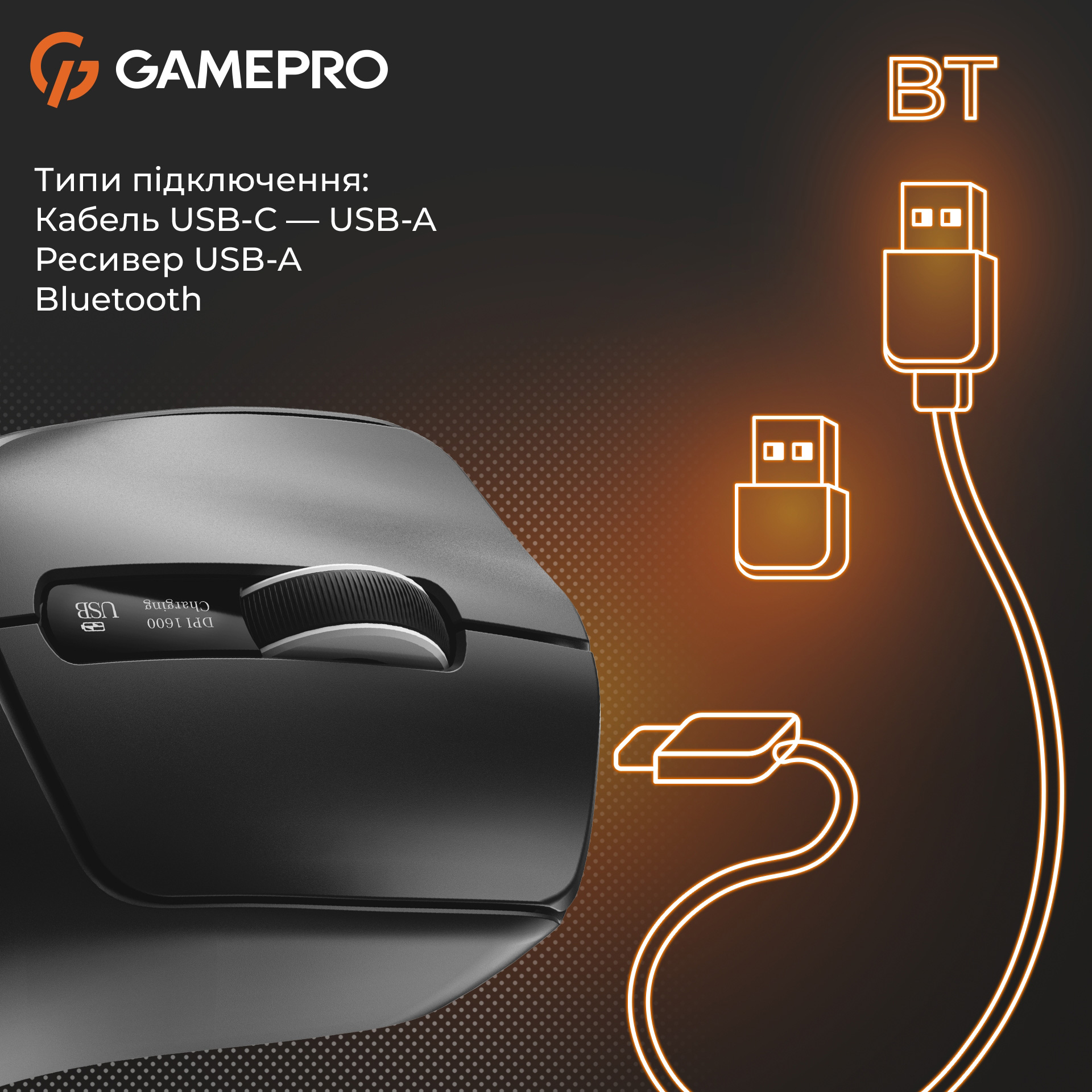 Миша ігрова GAMEPRO Genesis Ranker GM012 Black
