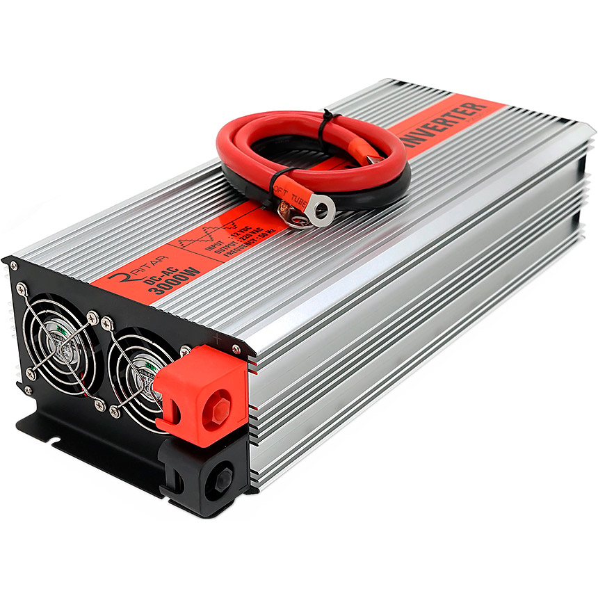 Инвертор напряжения RITAR RSX-3000 12V/220V 3000W