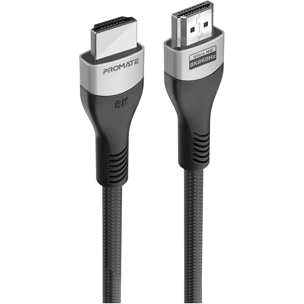 Кабель PROMATE PrimeLink Certified Ultra-High-Speed 8K@60Hz HDMI v2.1 5м Black/Gray