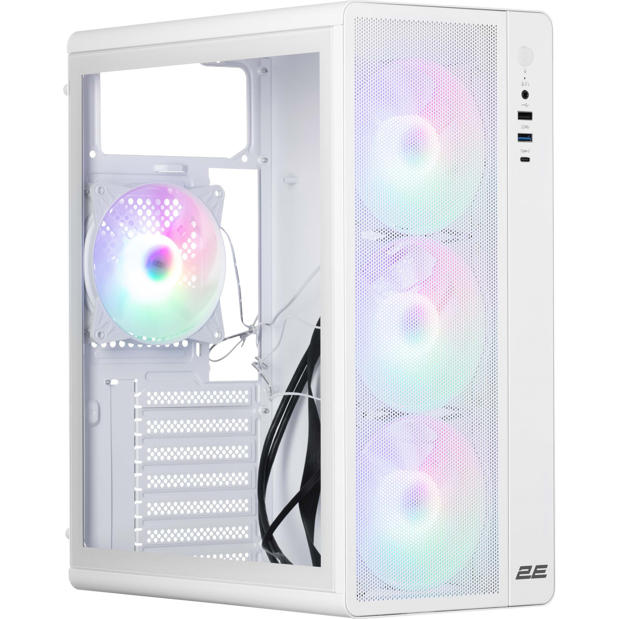 Корпус 2E GAMING Credo Plus V510W White (2E-V510W)