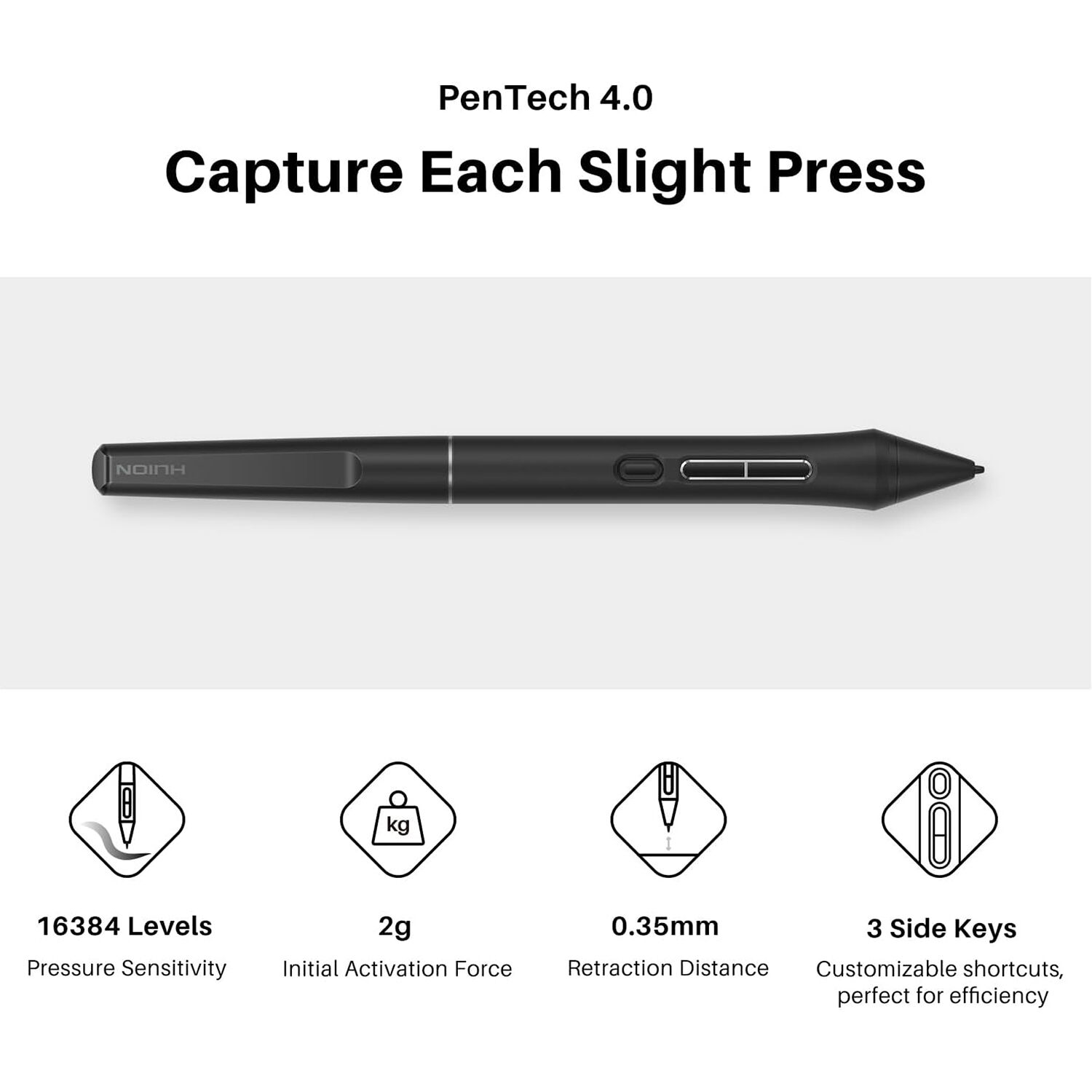 Графічний дисплей HUION Kamvas 16 Gen 3 (GS1563)
