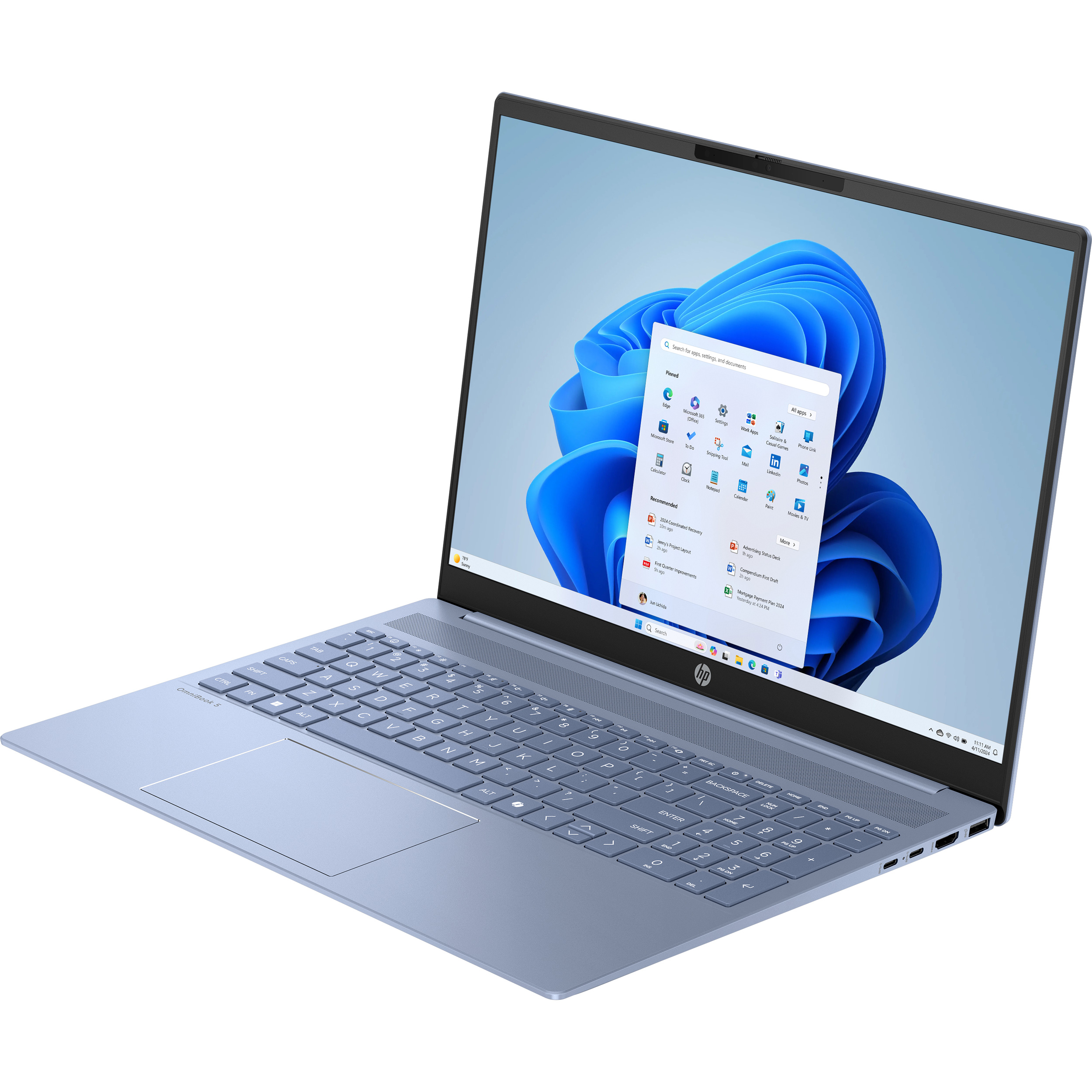 Ноутбук HP OmniBook 5 16-af1006ua Sky Blue (BV5W1EA)