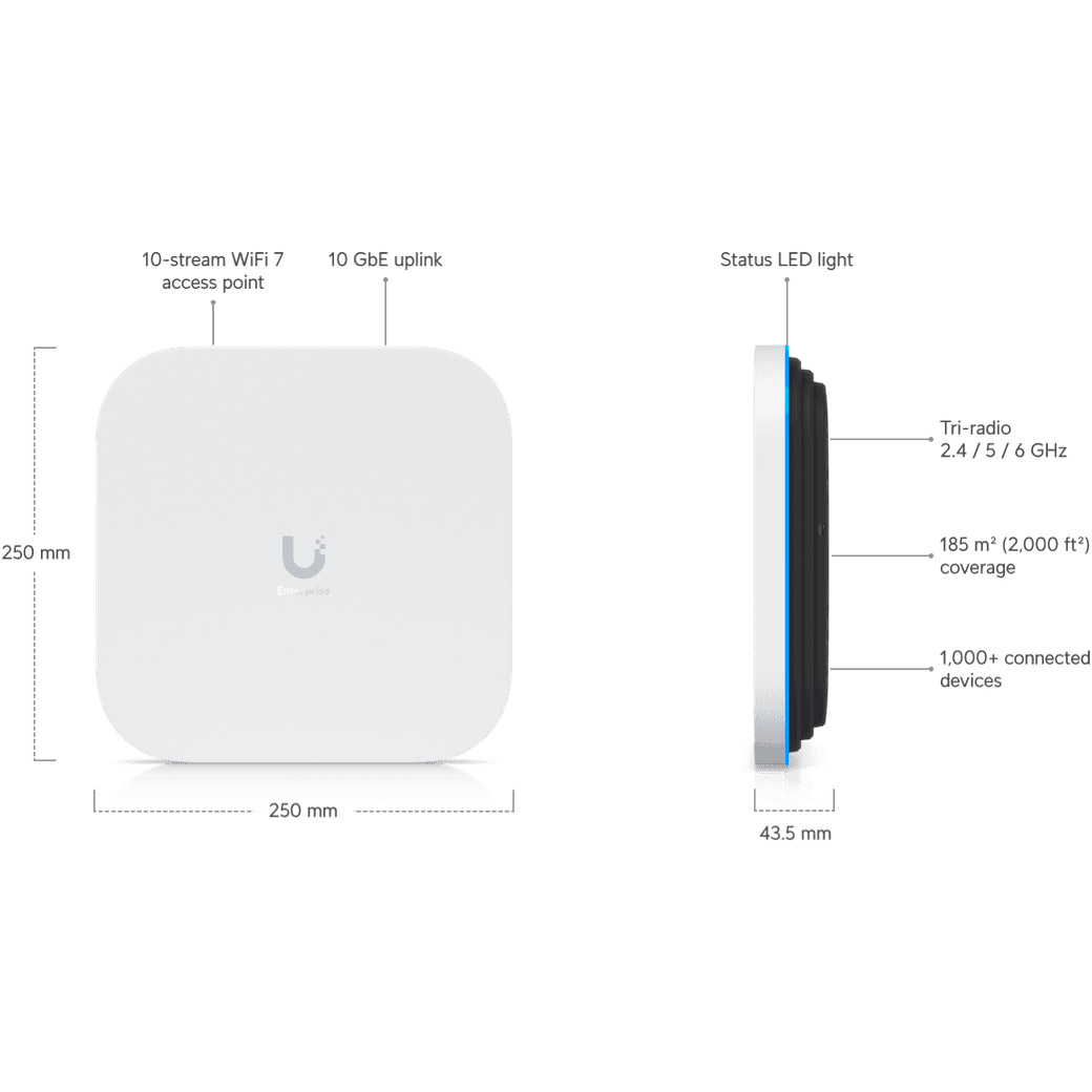 Точка доступа UBIQUITI UniFi E7
