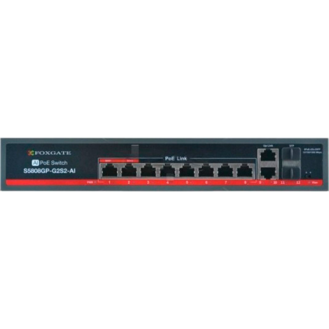 Коммутатор FOXGATE S5808GP-G2S2-AI