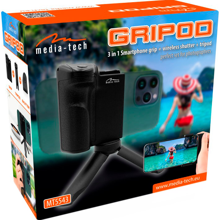 Штатив 3-в-1 MEDIA-TECH Gripod (MT5543)