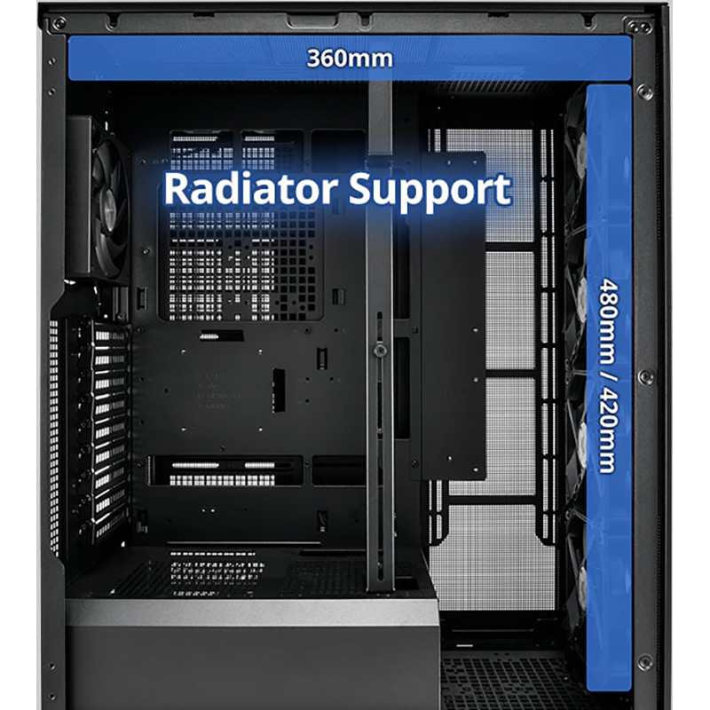 Корпус FSP U500 Black