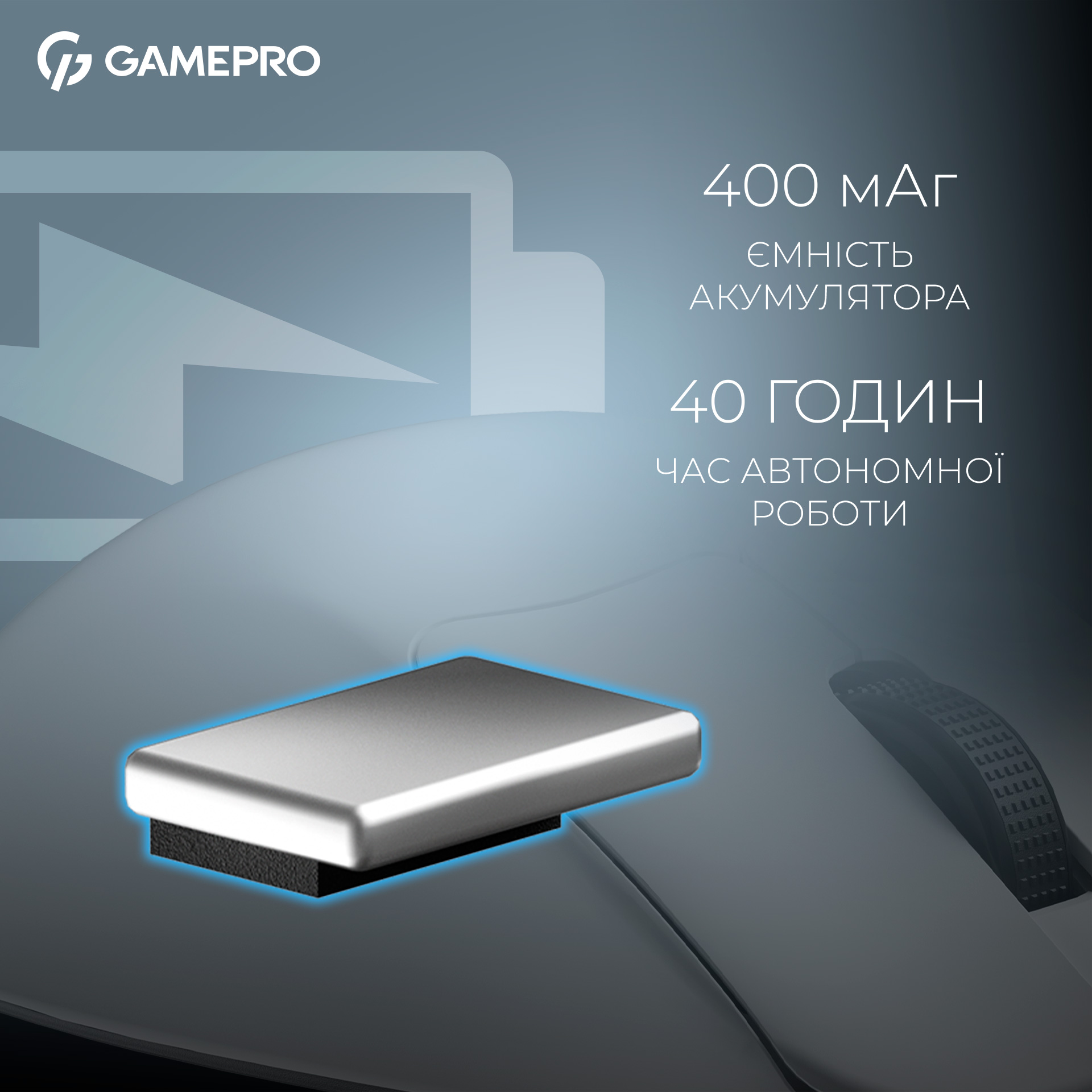 Миша ігрова GAMEPRO Asgard Surt White