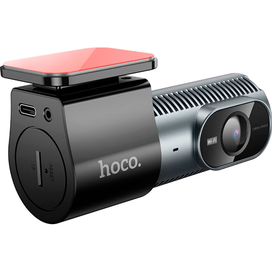 Автомобильный видеорегистратор HOCO DV13 Screenless Hidden Driving Recorder Iron Gray