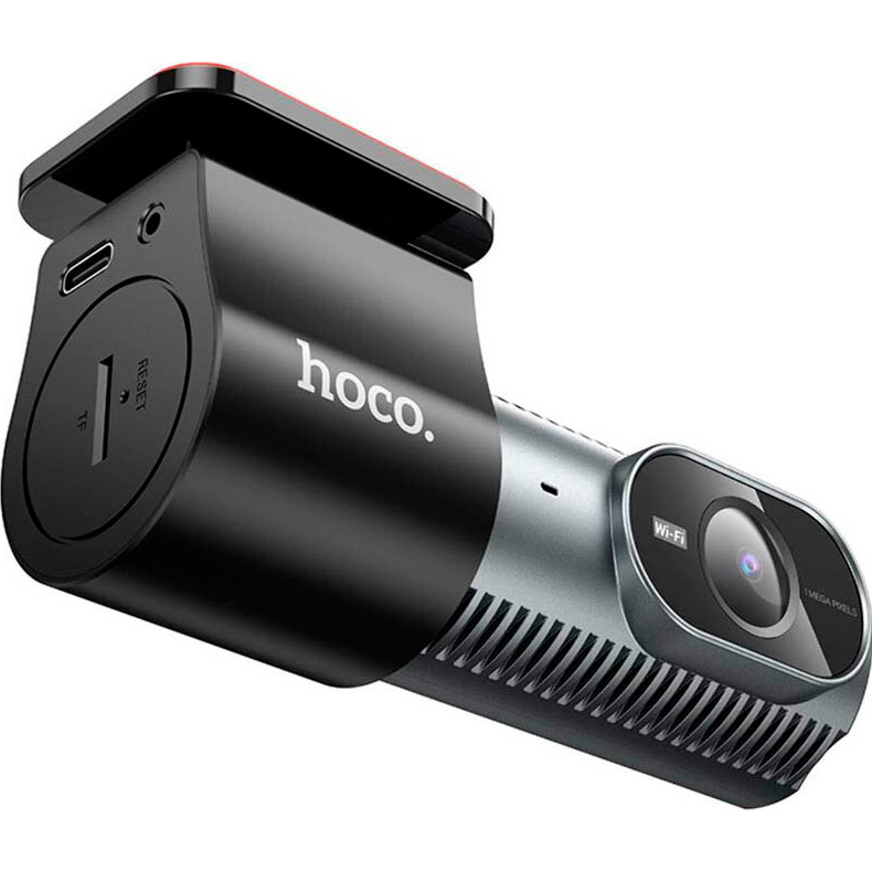Автомобильный видеорегистратор HOCO DV13 Screenless Hidden Driving Recorder Iron Gray