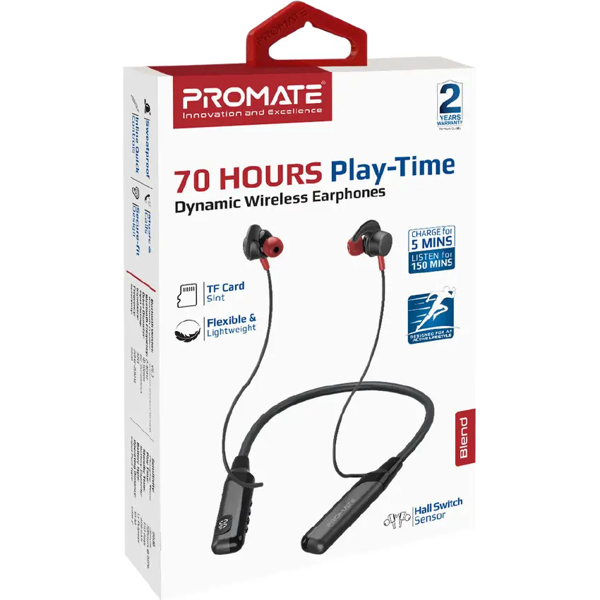 Наушники PROMATE Blend Black