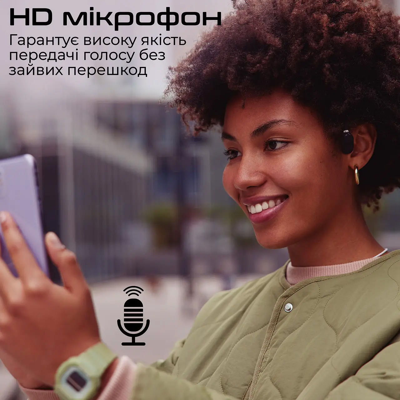 Навушники PROMATE Ripple Black