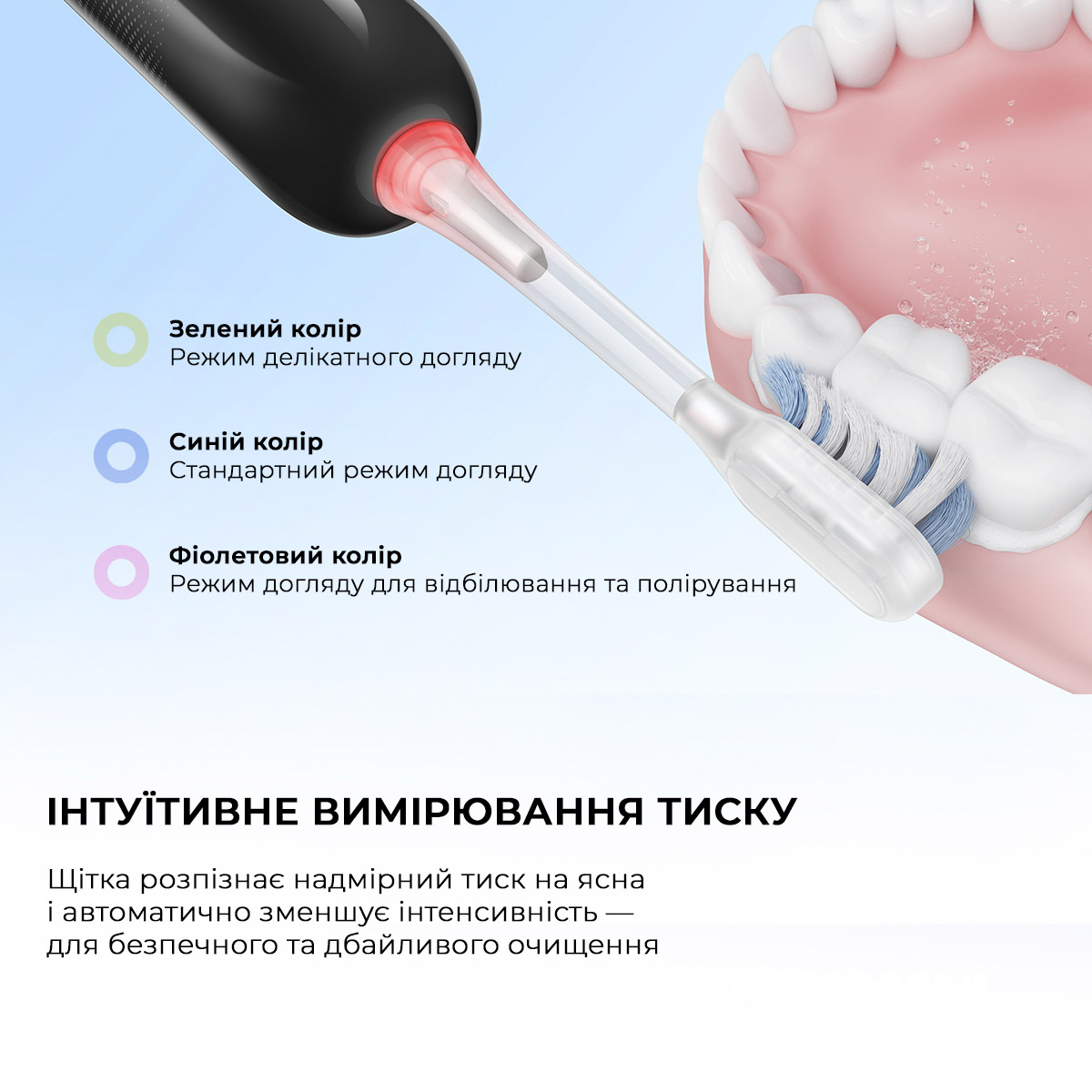 Электрическая зубная щётка MOVA Fresh Black