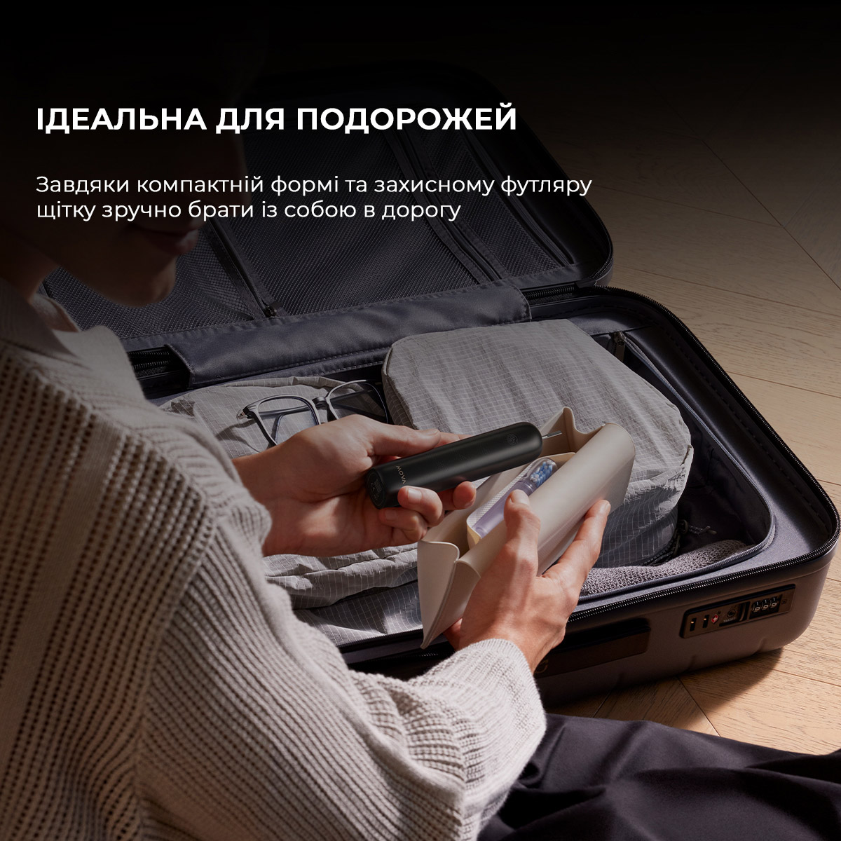 Электрическая зубная щётка MOVA Fresh Pro Black