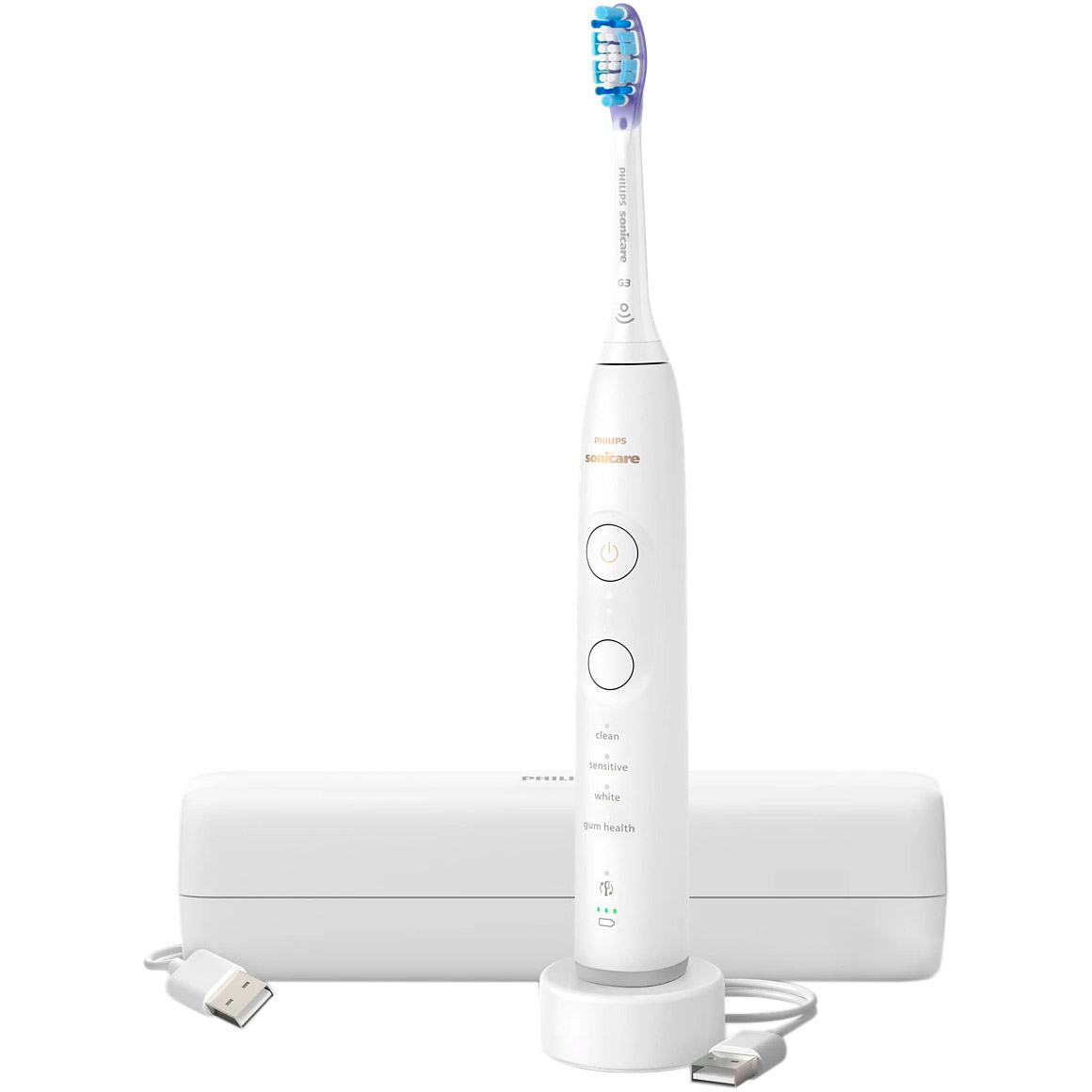 Електрична зубна щітка PHILIPS Sonicare 7100 series White + дорожній футляр (HX7420/01)