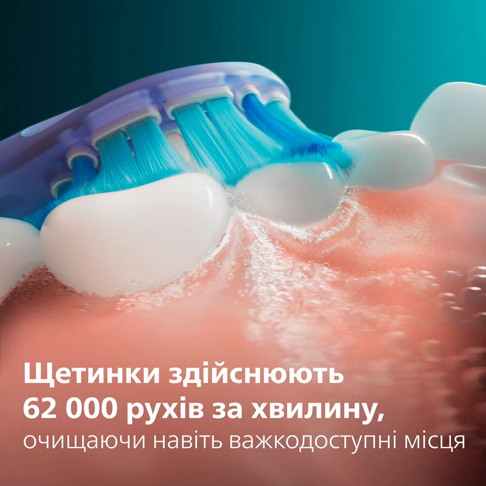 Електрична зубна щітка PHILIPS Sonicare 7100 series White + дорожній футляр (HX7420/01)