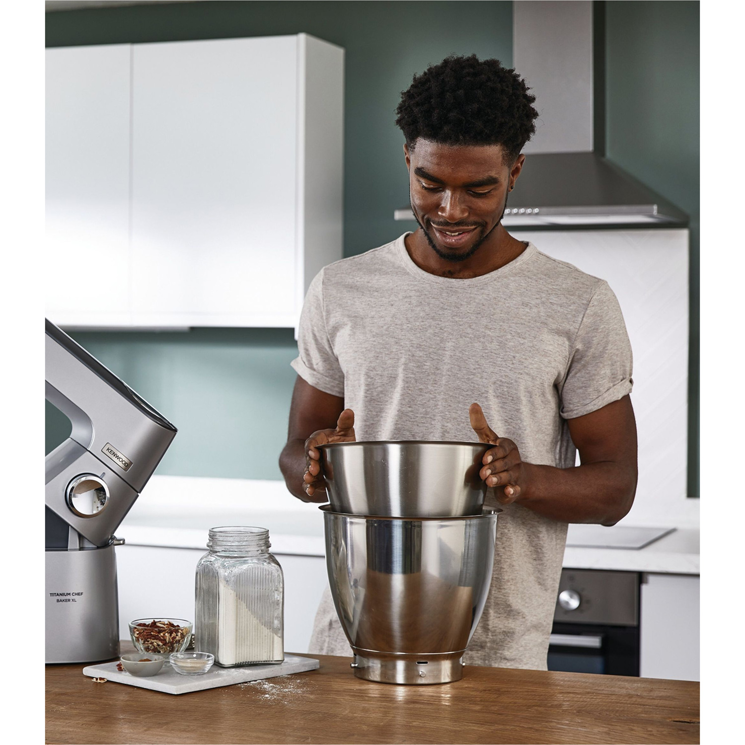 Кухонная машина KENWOOD Titanium Chef Baker XL KVL 85.124 SI (5011423002354)