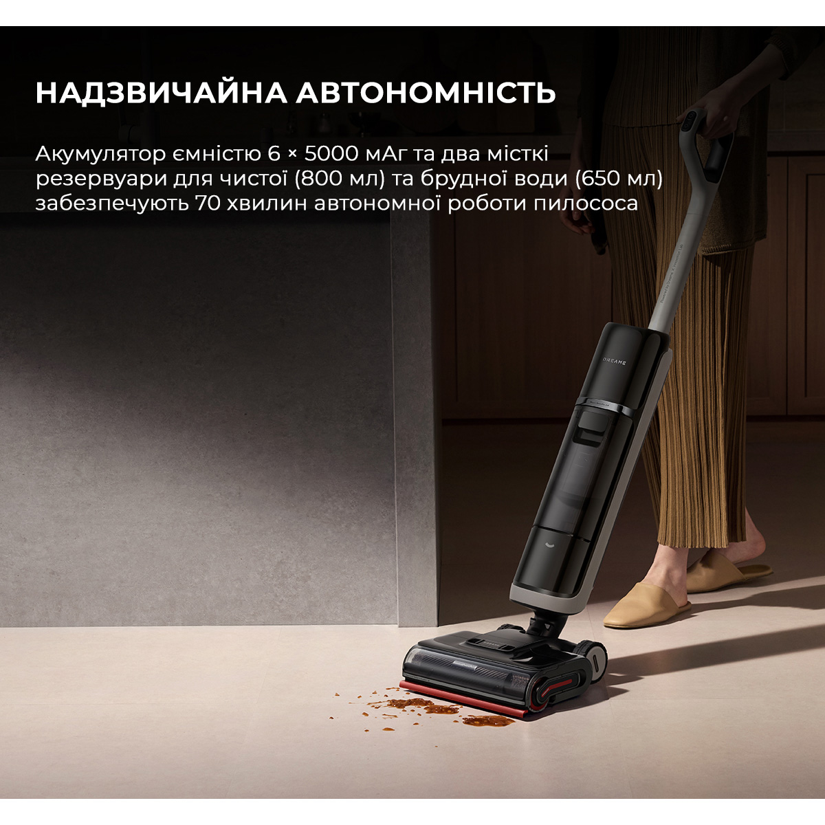 Миючий пилосос DREAME H15 Pro Heat (HHR48A)