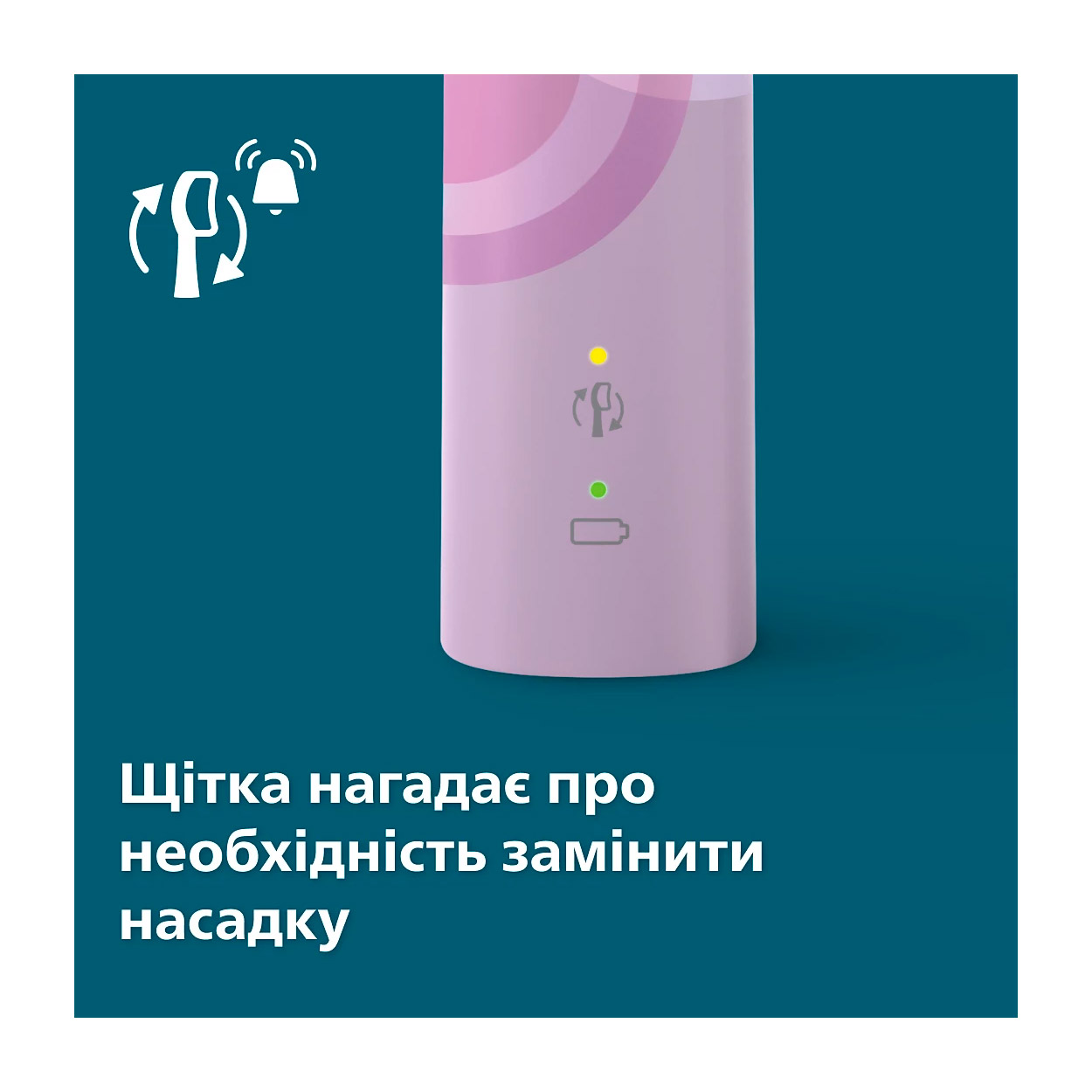 Електрична зубна щітка PHILIPS Sonicare 4100 series Prismatic Edition Lush Lilac (HX3689/44)
