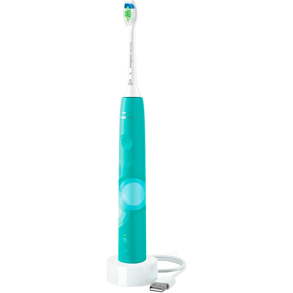 Электрическая зубная щётка PHILIPS Sonicare 4100 series Prismatic Edition Mint Blue (HX3689/43)