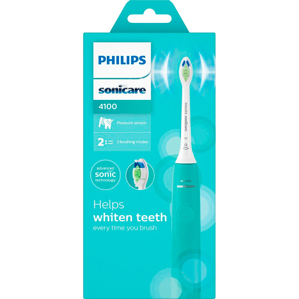 Электрическая зубная щётка PHILIPS Sonicare 4100 series Prismatic Edition Mint Blue (HX3689/43)