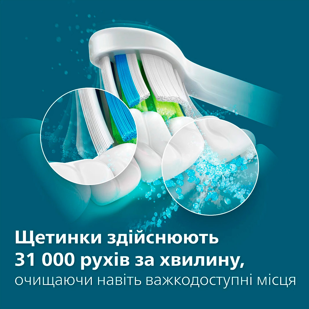 Электрическая зубная щётка PHILIPS Sonicare 4100 series Prismatic Edition Mint Blue (HX3689/43)