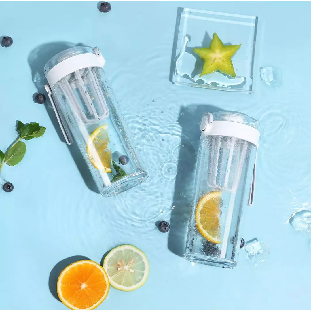 Спортивная бутылка Xiaomi MIJIA Tritan Water Bottle White 600мл